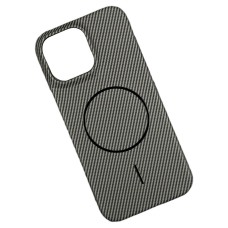 Чохол Apple iPhone 13 Pro Max, Carbon, MagSafe, Сірий