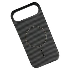 Чехол Apple iPhone 17 Air, Carbon, MagSafe, Черный