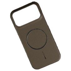 Чехол Apple iPhone 17 Pro, Carbon, MagSafe, Коричневый