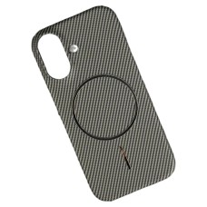 Чехол Apple iPhone 17, Carbon, MagSafe, Серый