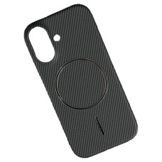 Чехол Apple iPhone 17, Carbon, MagSafe, Черный
