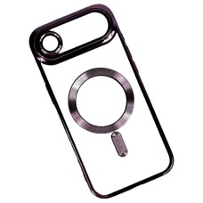 Чохол Apple iPhone 17 Air, Metallic Full Camera, MagSafe, Фіолетовий