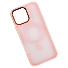Чохол Apple iPhone 16e, Color Matte, MagSafe, Рожевий