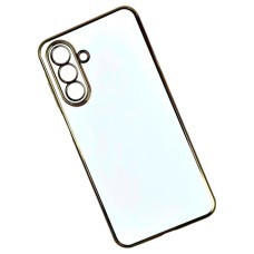 Чохол Samsung Galaxy A26 5G, Golden Line Separate Camera, Білий