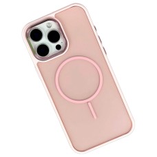 Чохол Apple iPhone 13 Pro Max, Air Beats Matte Camera, MagSafe, Рожевий