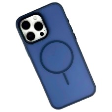 Чохол Apple iPhone 13 Pro Max, Air Beats Matte Camera, MagSafe, Синій