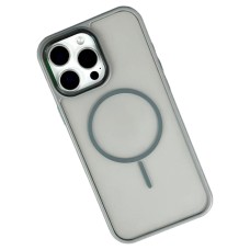 Чохол Apple iPhone 16 Pro, Air Beats Matte Camera, MagSafe, Сірий