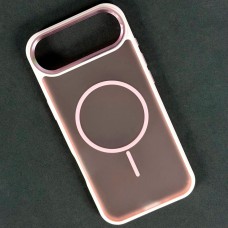 Чохол Apple iPhone 17 Air, Air Beats Matte Camera, MagSafe, Рожевий