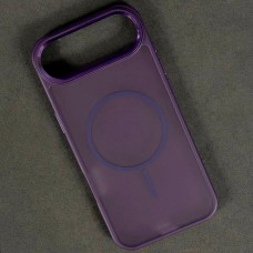 Чохол Apple iPhone 17 Air, Air Beats Matte Camera, MagSafe, Фіолетовий
