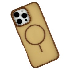 Чехол Apple iPhone 11, Air Beats Matte Color, MagSafe, Коричневый