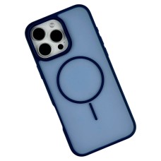 Чехол Apple iPhone 11, Air Beats Matte Color, MagSafe, Синий