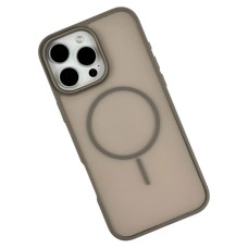 Чохол Apple iPhone 12, iPhone 12 Pro, Air Beats Matte Color, MagSafe, Сірий