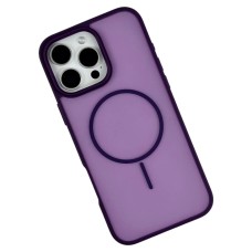 Чохол Apple iPhone 16, Air Beats Matte Color, MagSafe, Фіолетовий