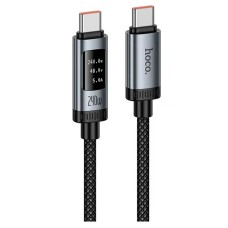 USB кабель Hoco U148 Lord, Type-C, 1.2 м., Чорний