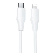 USB кабель Hoco X124 Bien Apple iPhone SE 2022, iPhone 14 Pro Max, iPhone 14 Plus, iPhone 14 Pro, iPhone 14, iPhone 13 Pro, iPhone 13 Mini, iPhone 13, iPhone 13 Pro Max, iPhone 12 Mini, iPhone 12 Pro Max, iPhone 12 Pro, Lightning, 1.0 м., Білий