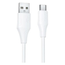 USB кабель Hoco X124 Bien, Type-C, 1.0 м., Білий