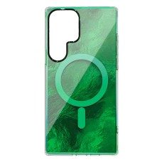 Чохол Samsung S928 Galaxy S24 Ultra, Shiny Mountain, MagSafe, Зелений