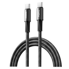 USB кабель Remax CB25 Velocity, Type-C, 1.2 м., Чорний