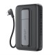 Павербанк (Power Bank) AceFast M24, 10000 mAh, Серый