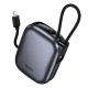 Павербанк (Power Bank) Hoco Q49 Peak, 10000 mAh, Серый