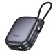 Павербанк (Power Bank) Hoco Q49 Peak, 10000 mAh, Серый