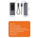 Павербанк (Power Bank) WUW Y161, 10000 mAh, Серый