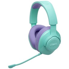 Навушники бездротові JBL Quantum 360, З мікрофоном, Стерео, Блакитний