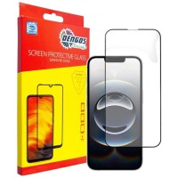 Защитное стекло Apple iPhone 16e, Dengos, Черный