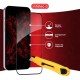 Защитное стекло OPPO Realme C67, Intaleo, Черный