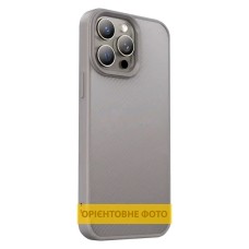 Чохол Apple iPhone 12, iPhone 12 Pro, Epik Carbon Protective, MagSafe, Сірий