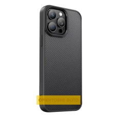 Чохол Apple iPhone 17 Air, Epik Carbon Protective, MagSafe, Чорний
