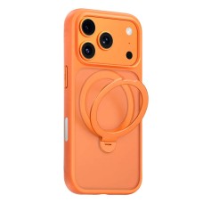 Чехол Apple iPhone 17 Pro, Blueo Skin Friendly 360, MagSafe, Оранжевый