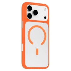 Чехол Apple iPhone 17 Pro Max, Blueo Skin Friendly Frosted, MagSafe, Оранжевый
