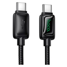 USB кабель Hoco U146 Mundo, Type-C, 1.2 м., Чорний