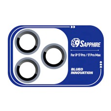Захисне скло на камеру Apple iPhone 17 Pro, iPhone 17 Pro Max, Blueo Sapphire, Синій