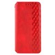 Чохол-книжка Samsung Galaxy S25 FE, GETMAN Cubic, Червоний