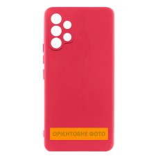Чохол Samsung Galaxy A26 5G, GETMAN Liquid Silk, Dark Red, Червоний