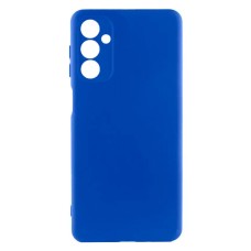 Чохол Samsung A325 Galaxy A32, A326 Galaxy A32, GETMAN Liquid Silk, Deep Navy, Синій