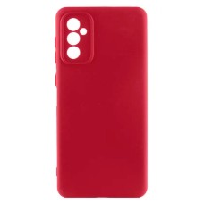 Чохол Samsung Galaxy A55, GETMAN Liquid Silk, Dark Red, Червоний