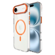Чохол Apple iPhone 17 Air, Space Apex, Papaya, MagSafe, Помаранчевий