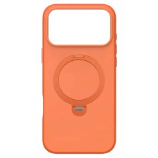 Чохол Apple iPhone 17 Pro Max, Epik Metal Buttons HQ Ring, MagSafe, Помаранчевий