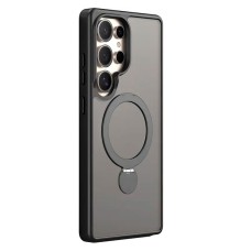 Чохол Samsung S928 Galaxy S24 Ultra, Epik Metal Buttons HQ Ring, MagSafe, Чорний
