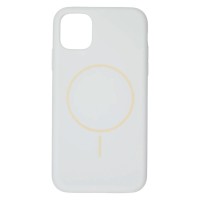 Чохол Apple iPhone 11, Air Beats, MagSafe, Білий