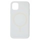 Чехол Apple iPhone 11, Air Beats, MagSafe, Белый