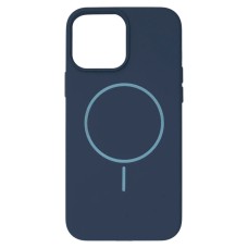 Чохол Apple iPhone 13 Pro Max, Air Beats, Dark Blue, MagSafe, Синій