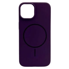 Чехол Apple iPhone 15, Air Beats, MagSafe, Dark Purple, Фиолетовый
