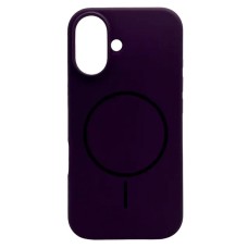 Чохол Apple iPhone 16, Air Beats, Dark Purple, MagSafe, Фіолетовий