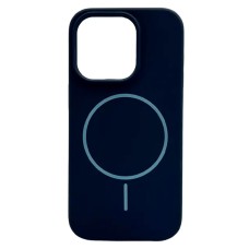 Чохол Apple iPhone 16 Pro, Air Beats, Dark Blue, MagSafe, Синій