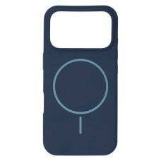 Чохол Apple iPhone 17 Pro, Air Beats, Dark Blue, MagSafe, Синій
