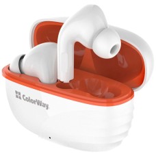 Навушники бездротові СolorWay Slim TWS-5 Earbuds, З мікрофоном, Стерео, Білий
